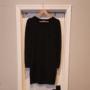 Express Classic Black Sweater Dress